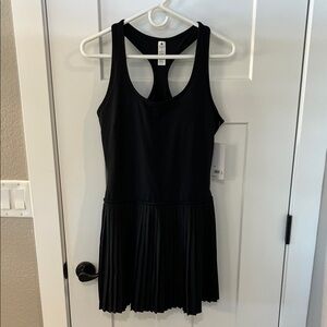 Yogalicious Black Sleeveless Dress
